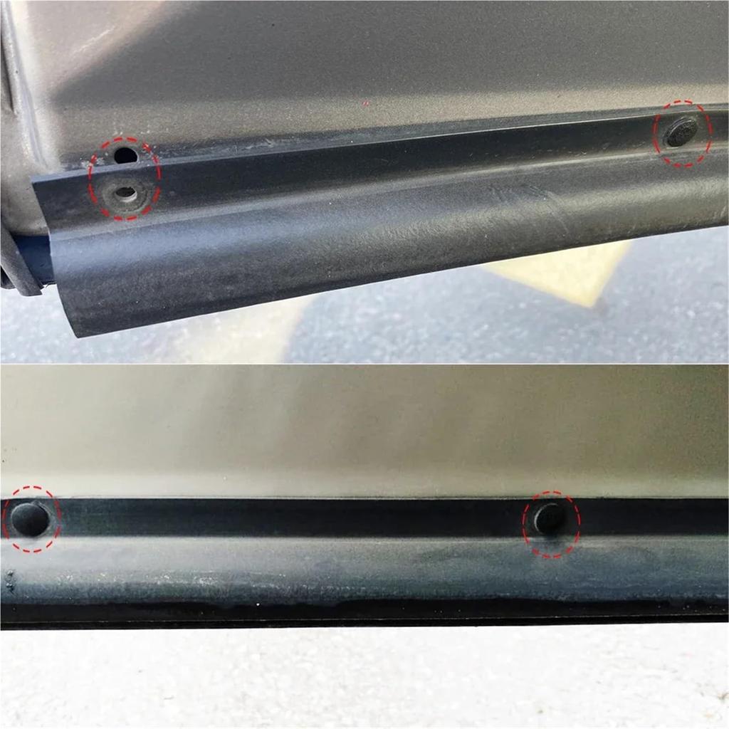 BVGVKZLZYK Door Weatherstrip Rivet Lining Lower Upper Clips X-Trail T30 T31 T32 Nissan Qashqai