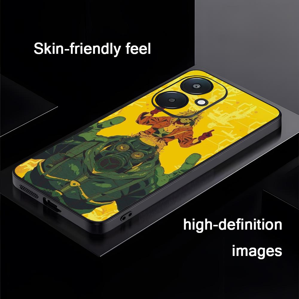 Dorohedoro Risu Nikaido Hot Phone Case For Xiaomi Redmi 14C 13C 12C Note14 13 12 11 10 Pro Plus S Soft Black Phone Cover