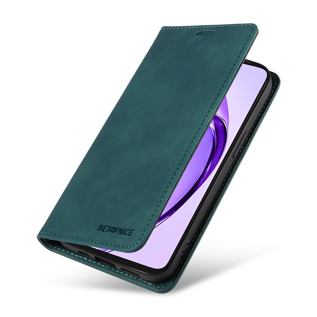 BETOPNICE 003 For Oppo A5x 5G/A3x 4G/A3x 5G (India) Wallet Case Leather Phone Cover with Stand