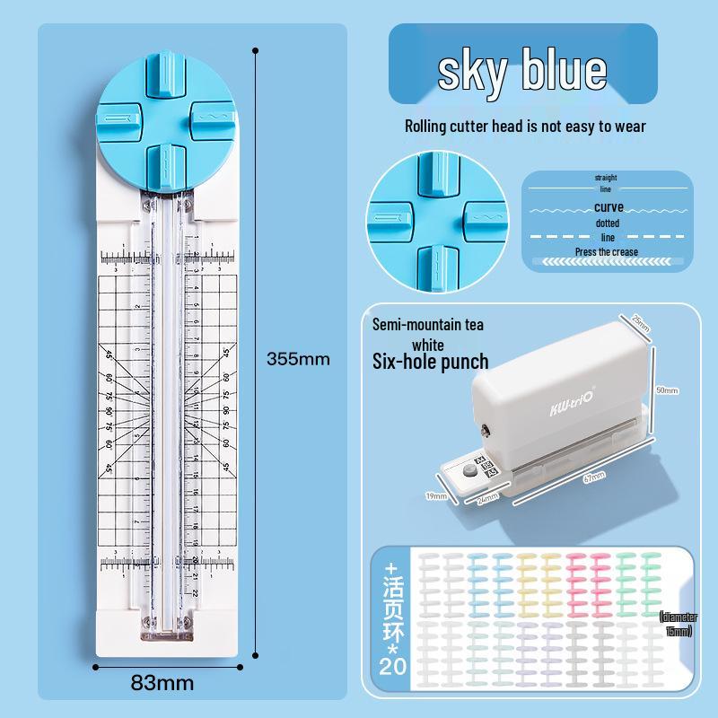 Compact 4-in-1 Paper Cutter Knife