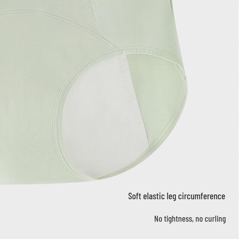 Audiffren Women's 7A Antibacterial High-Waist Period Underwear