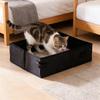 Tragbare faltbare Katzenklo-Box - Reisefreundlich, Einweg-Katzenklo für den Außen- und Innenbereich