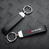 2026 Hot Car Sticker 1Pcs Car Logo Keychain Leather Metal Buckle Key Chain Rings For KIA Stinger RIO Sorento Picanto Ceed Borreg