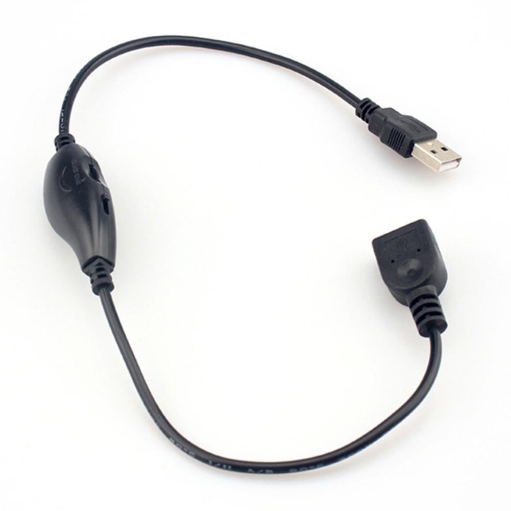 5v Charging Cable For Devices Lamp Fan Speed Controller 45CM 5V Fan Controller Adjustable Speed And Brightness