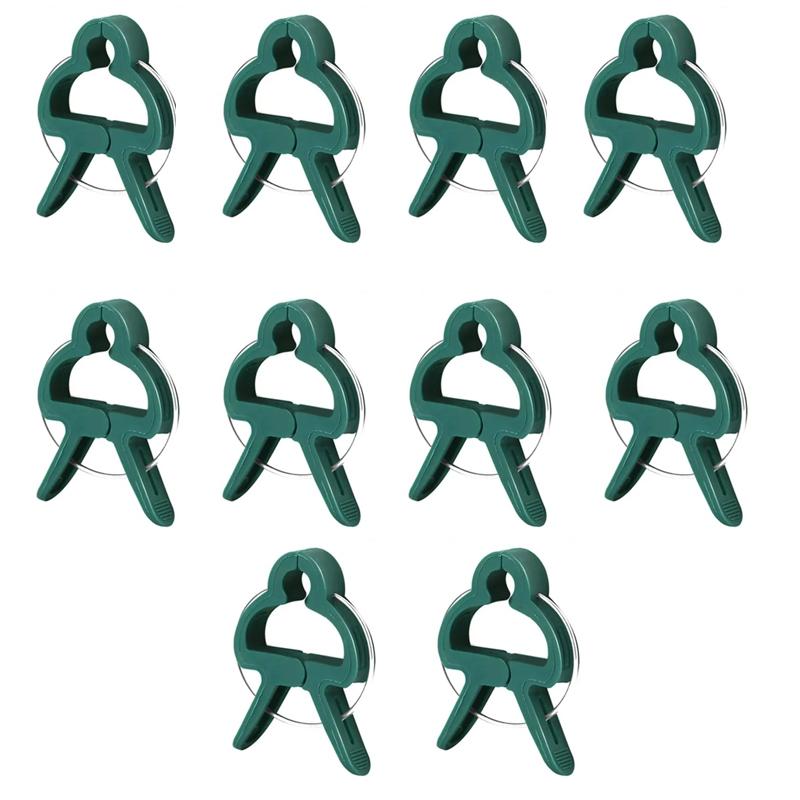 

10/20PCS Plant Support Clips, Adjustable Reusable Garden Stem Fastener for Tomatoes Vine Flowers Greenhouse