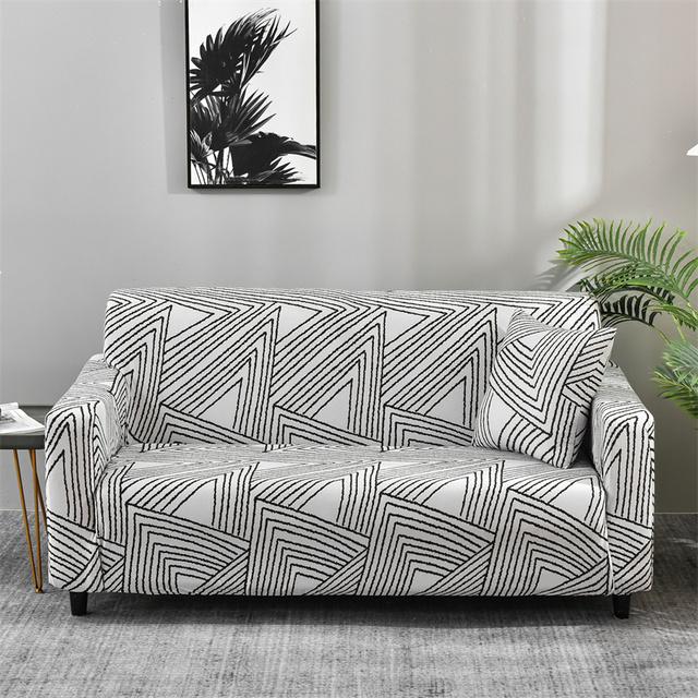 Couch Cover Stretch Sofa Cover Slipcovers Elastic All -Inclusive Case For Different Shape Sofa Loveseat Chair L -Style Sofa Case