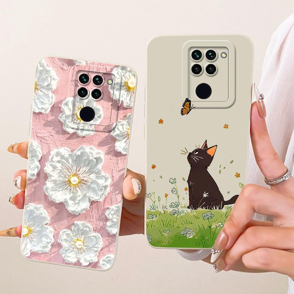 Casing For Redmi Note 9 4G Case Cover Fashion Cartoon Cute Funny Painted Silicone Case M2003J15SC M2003J15SG M2003J15SS