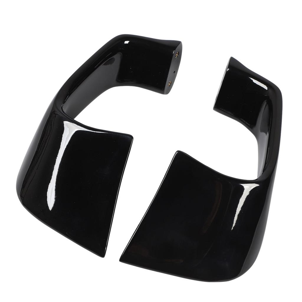 2PCS Fixed Wing Spoiler Aerodynamic Motorcycle Winglet Fairing Wing Kit Side Wing Decoration for YZF R1 R6 Gloss Black