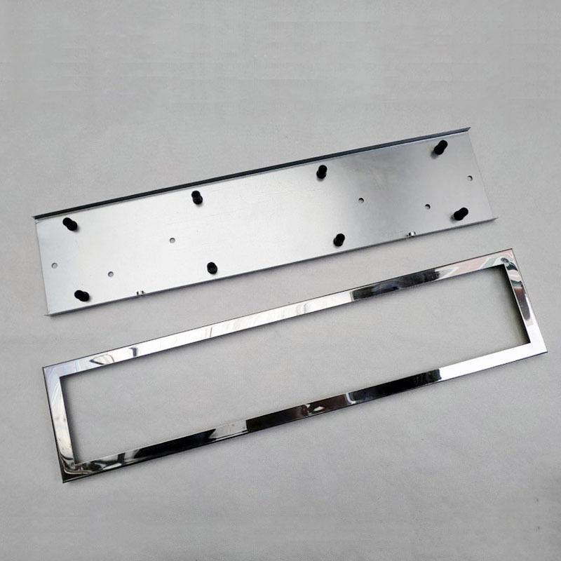 1 Pcs Car License Plate Frame Metal Frame License Plate Holder Number Plate Holder Fit EU Vehicles Standard Car Styling