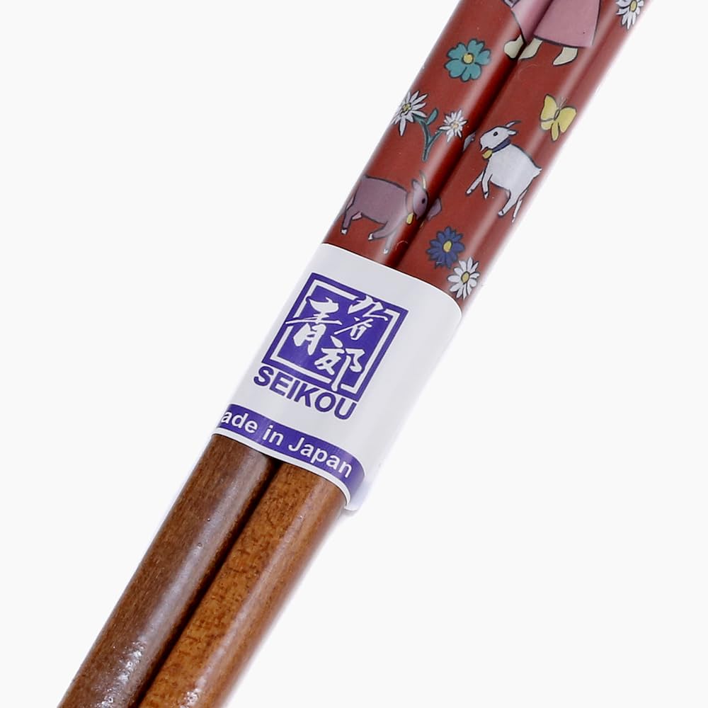 Heidi Kutani Ware Couple Made in Kutani Traditional Craft of the Hokuriku Girl of the Pair of Floral Anniversary Fashionable Chopsticks, Japan, Ware,