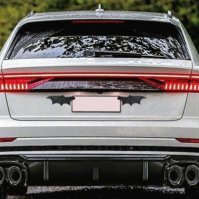 Fledermausflügel Kennzeichenhalterahmen 2 STK Fledermausflügel Auto-Kit Für Auto-Dekorationen Halloween Auto Fledermausflügel Dekorationen Fledermausflügel Auto-Kit