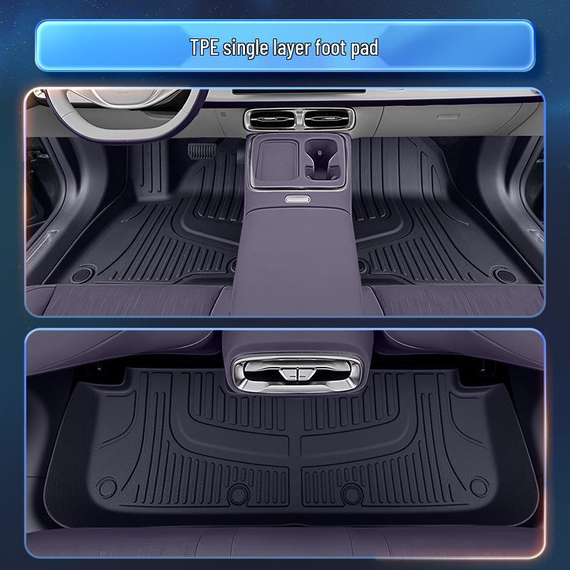 Leapmotor B01 TPE2026 Floor Mats: Custom Five-Seater Car Interior Carpet Accessories No Specifications