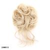 Synthetic Curly Messy Bun Elastic Hair Tie With Long Tendrils Fluffy Chignon Hairpiece For Women Cosplay Daily Hairstyle