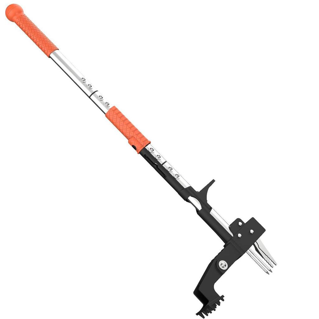 Unkrautentferner Werkzeug Gartenarbeit Stehender Unkrautstecher Auszieher mit Ergonomischem 39.37in Langem Griff 4 Hoch
