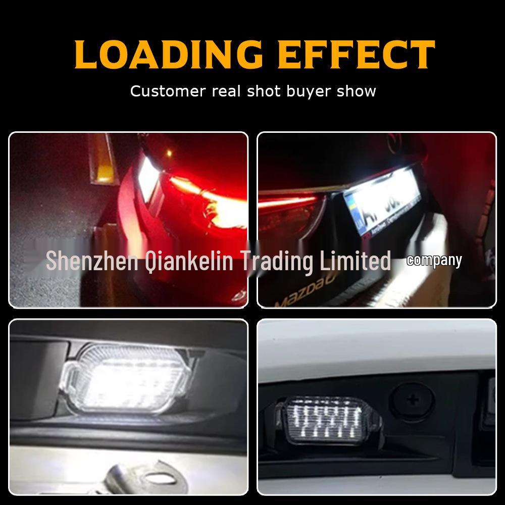 Mazda 3 & 6 GL Atenza LED License Plate Light - Easy Install