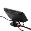4 In 1 Vehicle Instrument LCD Digital Display Oil Pressure Voltage Water Temperature Fuel Gauge Black 9 36V