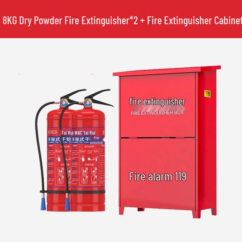 Brangdy 8KG Dry Powder Fire Extinguisher Kit