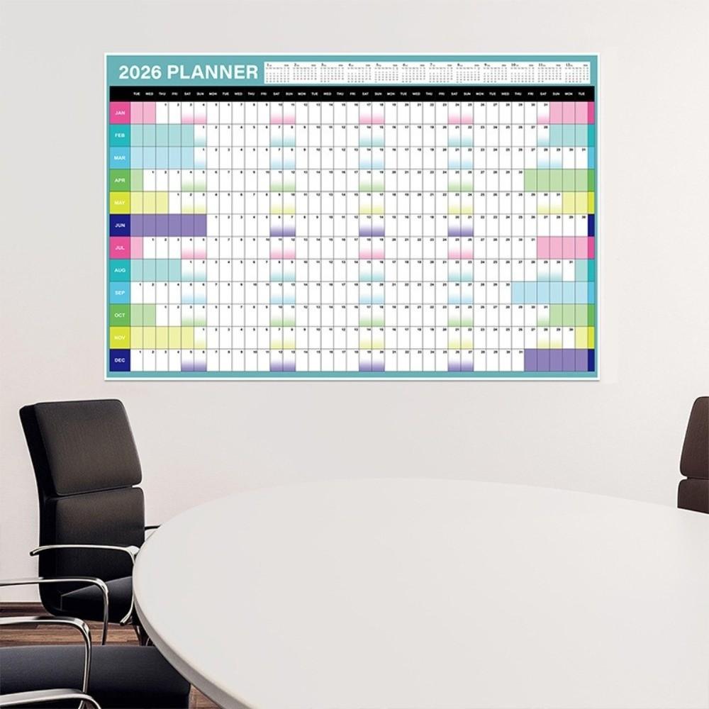 2026 Wall Hanging Calendar To Do List Schedule Yearly Planner Sheet Home Office