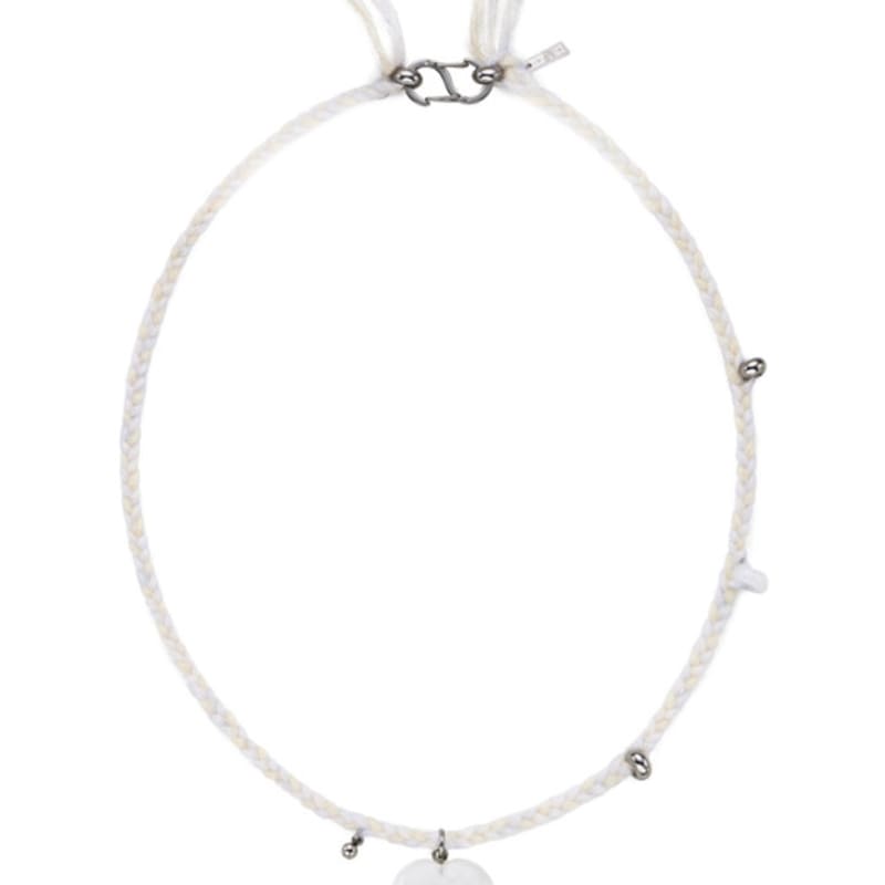 Nff Icy Heart Necklace-white