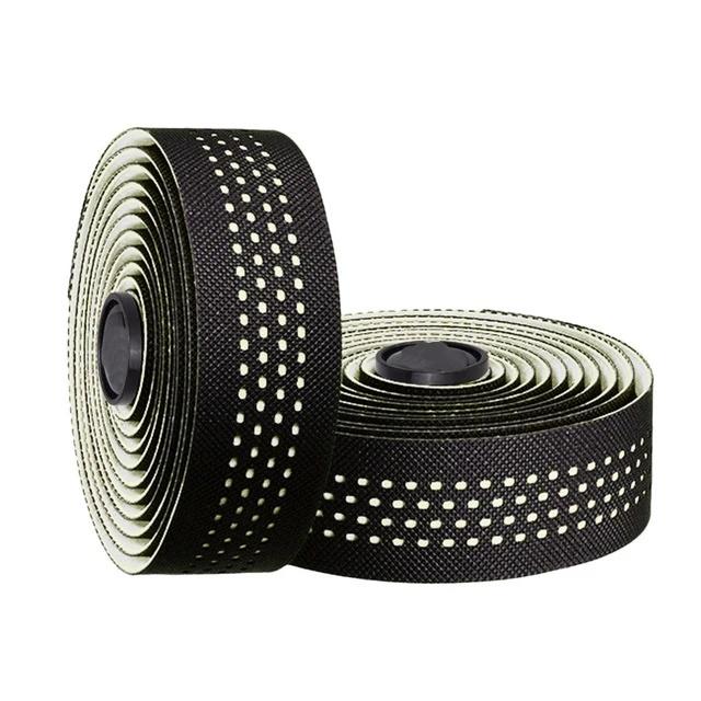 Perforated Breathable Handlebar Tapes Non-slip Road Bike Bar Tape EVA/PU Soft Anti-Vibration Wrap Tape Durable Bar Bartape