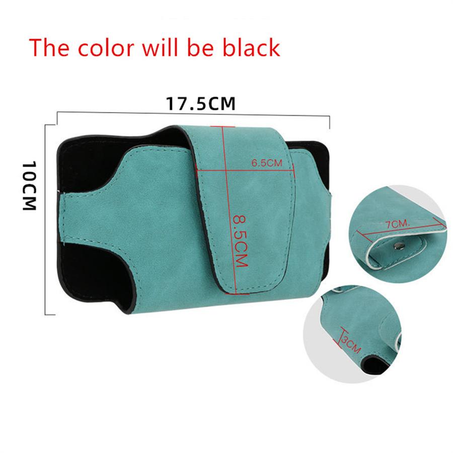 Suede Sun Visor Glasses Holder Glasses Case Sunglasses Storage Box Organizer