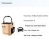 Foldable Hand-held Fishing Bucket & Live Fish Container