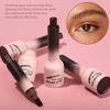 Abgewinkelter Augenbrauenpinsel, wasserfest, langanhaltend, wischfest, Dip Brow Hair Strokes Pen, schnelltrocknend, natürliche Augenbrauentönung, Brauen-Make-up-Stift