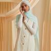 High Quality Plain Color Chiffon Scarf Hijab Headband Head Wrap For Women Muslim Hijabs Scarves
