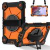 Full Coverage Silicone Case With Kickstand IPad A11 Mini 7 A9 Shockproof Stand Cover In Nordic Minimalist Style
