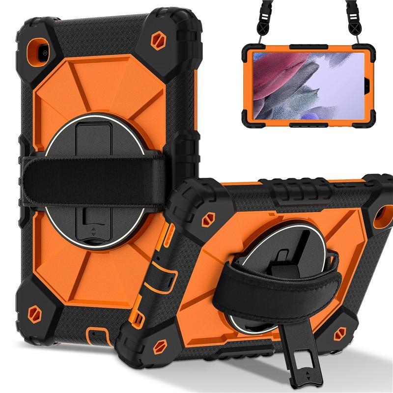 Full Coverage Silicone Case With Kickstand IPad A11 Mini 7 A9 Shockproof Stand Cover In Nordic Minimalist Style