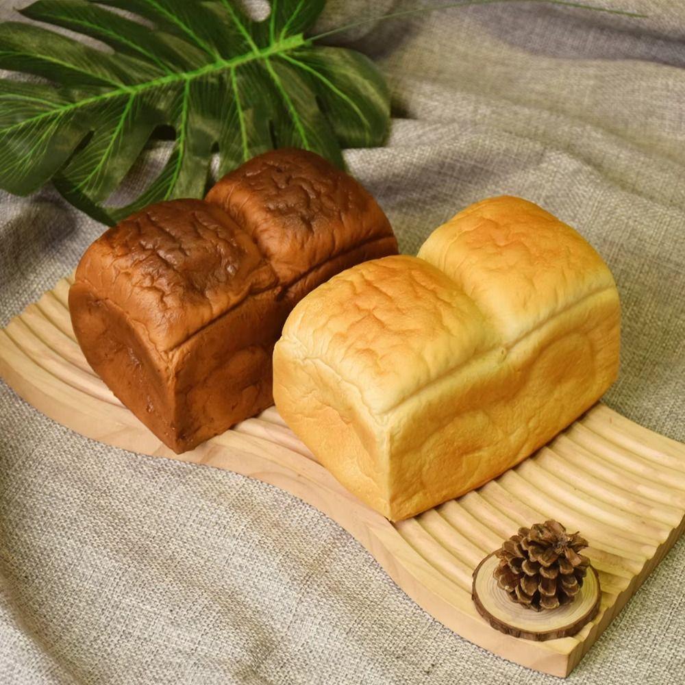Simulated Rectangle Toast Squeeze Toy Prank Decoration Sensory Fidget Bread Children