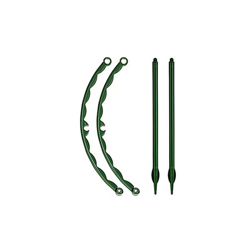 6/8/10pc Can Spliced Plant Support Pile 2 Sizes Single Layer Orchid Rack Multi Meat Sun Flower Support Leaf Rack Garden Accessor