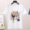 Women's T Shirt Fashion Casual Harajuku 90S Tshirt Women Casual Animal Tshirt Streetwear Female Graphic Cute Top Tees