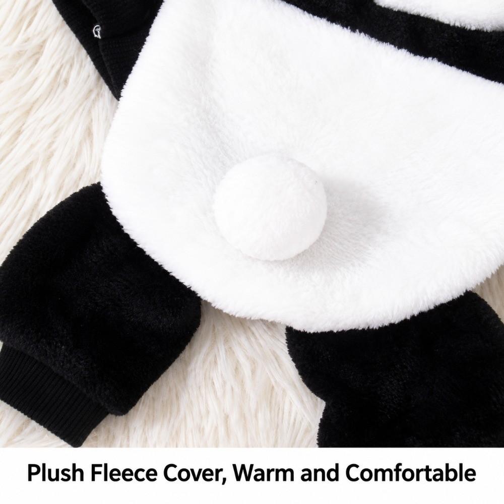 Thicken Panda Dog Costume Costume Design Four Legs Dog Outfit New Thicken Dog Apparel Outdoor Walk