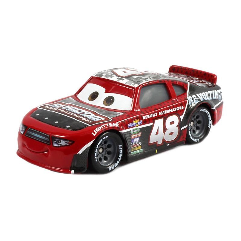 Disney Pixar Cars Lightning McQueen Black Storm Jackson Cruz Matt Klassische Autos Legierungsauto Spielzeug Kinderspielzeug Geschenke