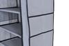 Lea Grey Textile Shoe Cabinet
