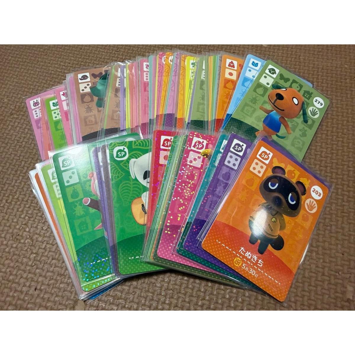 Подержанная Animal Crossing: Карты amiibo Animal Crossing: New Horizons оптом 80 штук