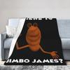 Jimbo Marcus the Worm Theres Been What Do You Mean  Flannel Blanket  Vintage Throw Blankets for Home 200x150cm Bedspreads,