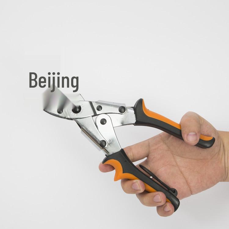 Power-Assisted Leather Hole Punch Pliers - Oval & Full Circle Effort-Saving Design