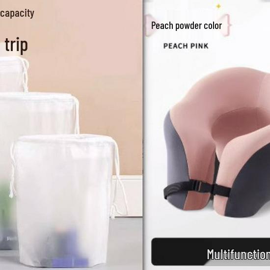 Memory Foam U-Shaped Face Down Nap Pillow for Office or School