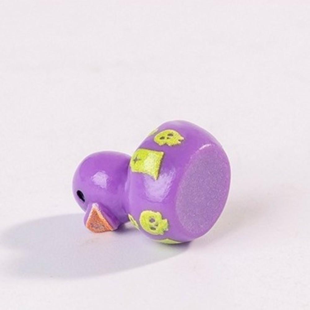 30 pièces/set Taille Mini Ornement Canard Miniature Style Dessin Animé Décoration Halloween Affichage de Bureau