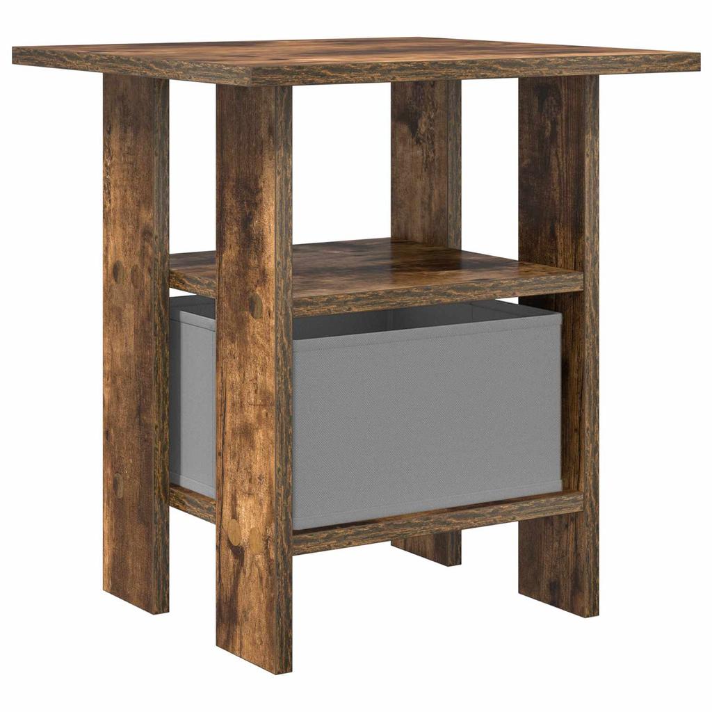 Nightstand 2 pcs Smoked Oak 41 x 40 x 45 cm