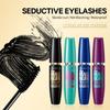 Four-color Waterproof and Anti-Sweat Slimming Mascara Long Lasting Thick Bending Quick Drying Black Mascara Lash