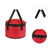Insulated Food Bag Foldable Reinforced Handles Reusable Delivery for Hiking Barbecue