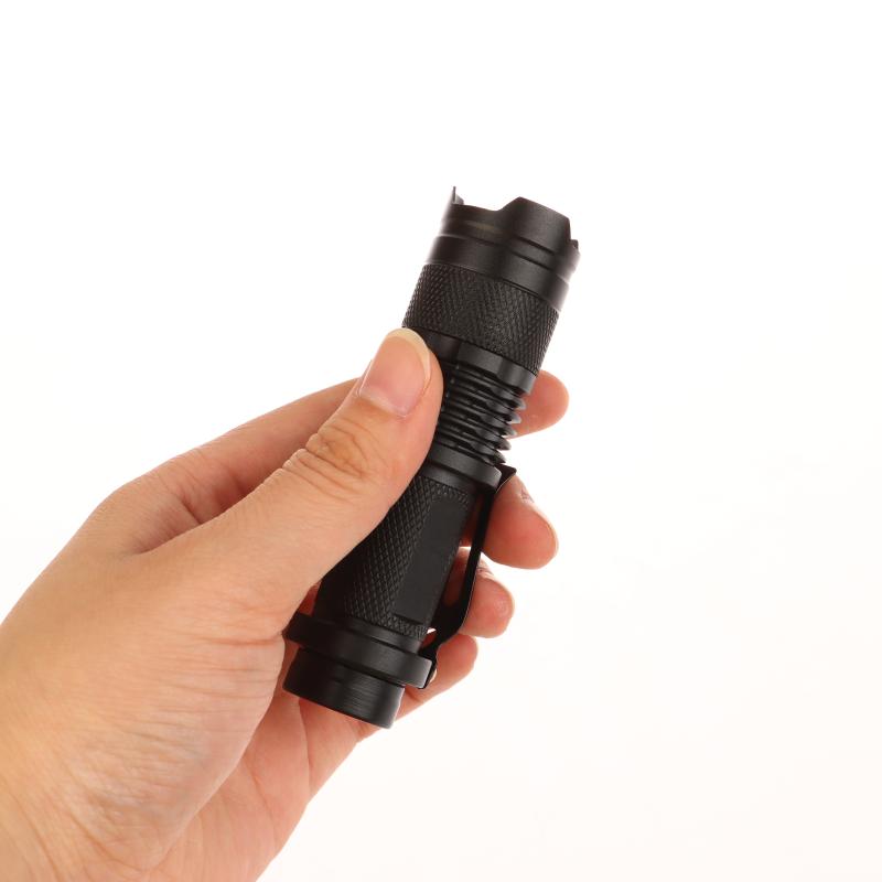 1 Piece Edc Torch Lamp Lantern Led Red Beam Light Flashlight Against Deteriorating Eyesight Powerful Tactical Hunting Flashlight