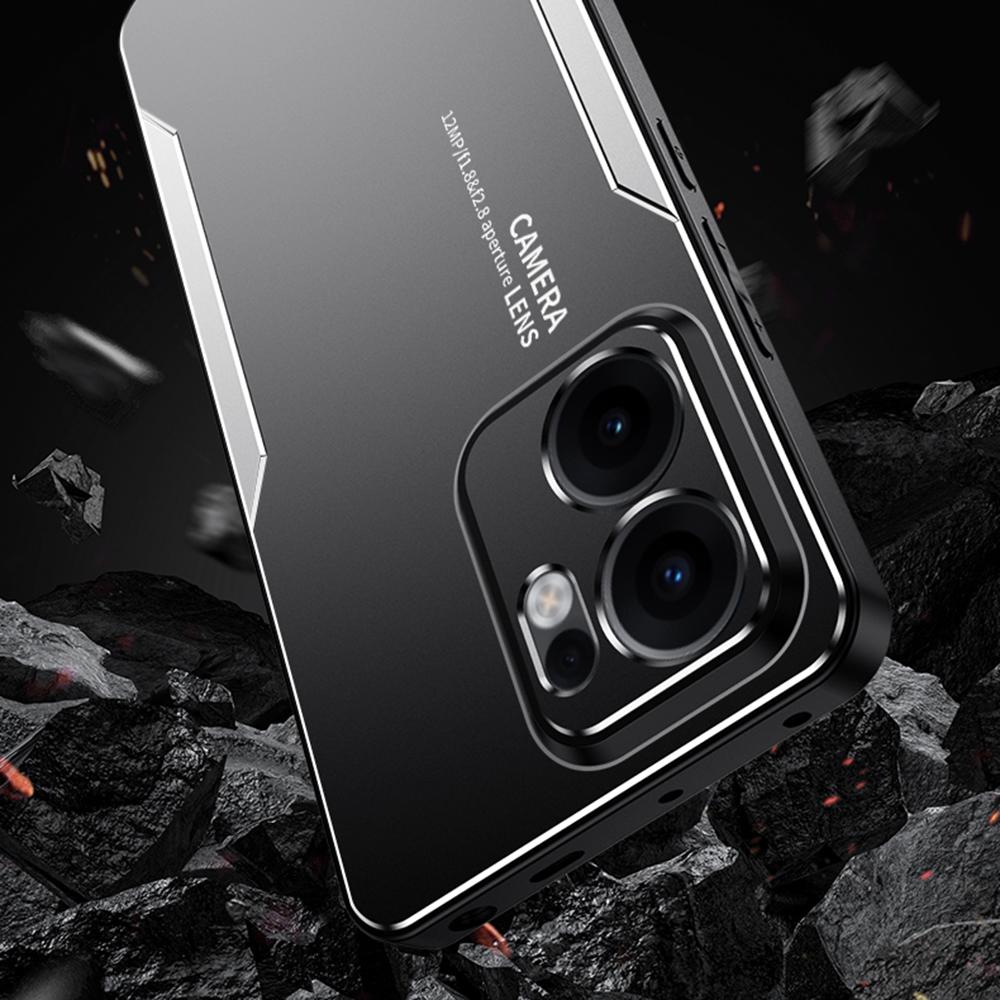 Oppo Reno14 F 5G Telefon Tok Alumínium Ötvözet TPU PC Hátlap