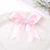 1PACK/50pcs, Pink and White Ribbon Bow 3.3 Inch Holiday Decoration, Party Supplies