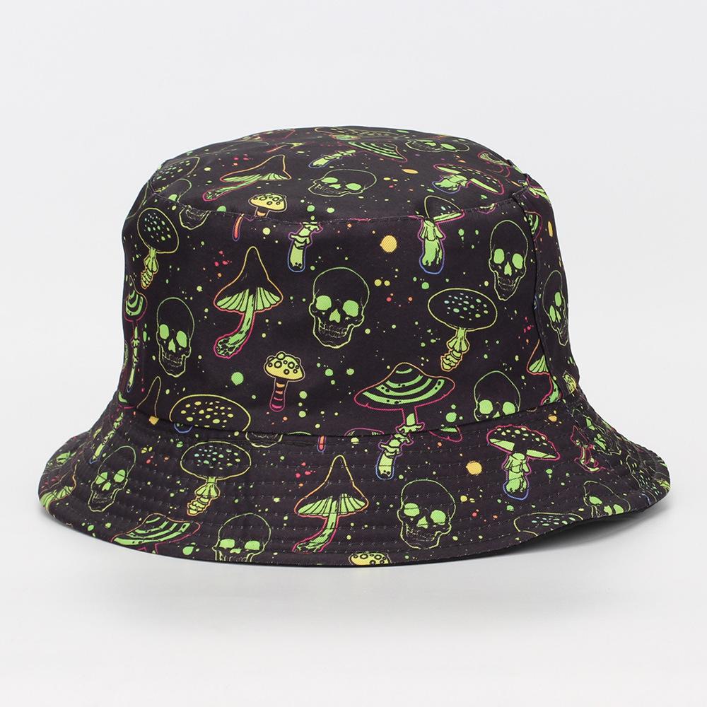 New leopard print fishing hat, casual sun protection cap, unique sun protection bucket hat, fashionable and versatile hat