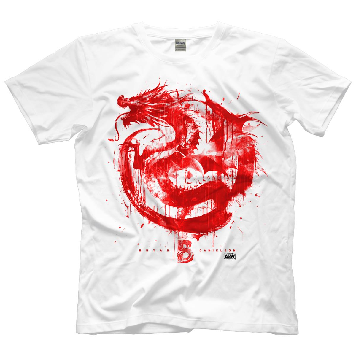 Bryan Danielson - Crimson Dragon AEW Official T-Shirt S