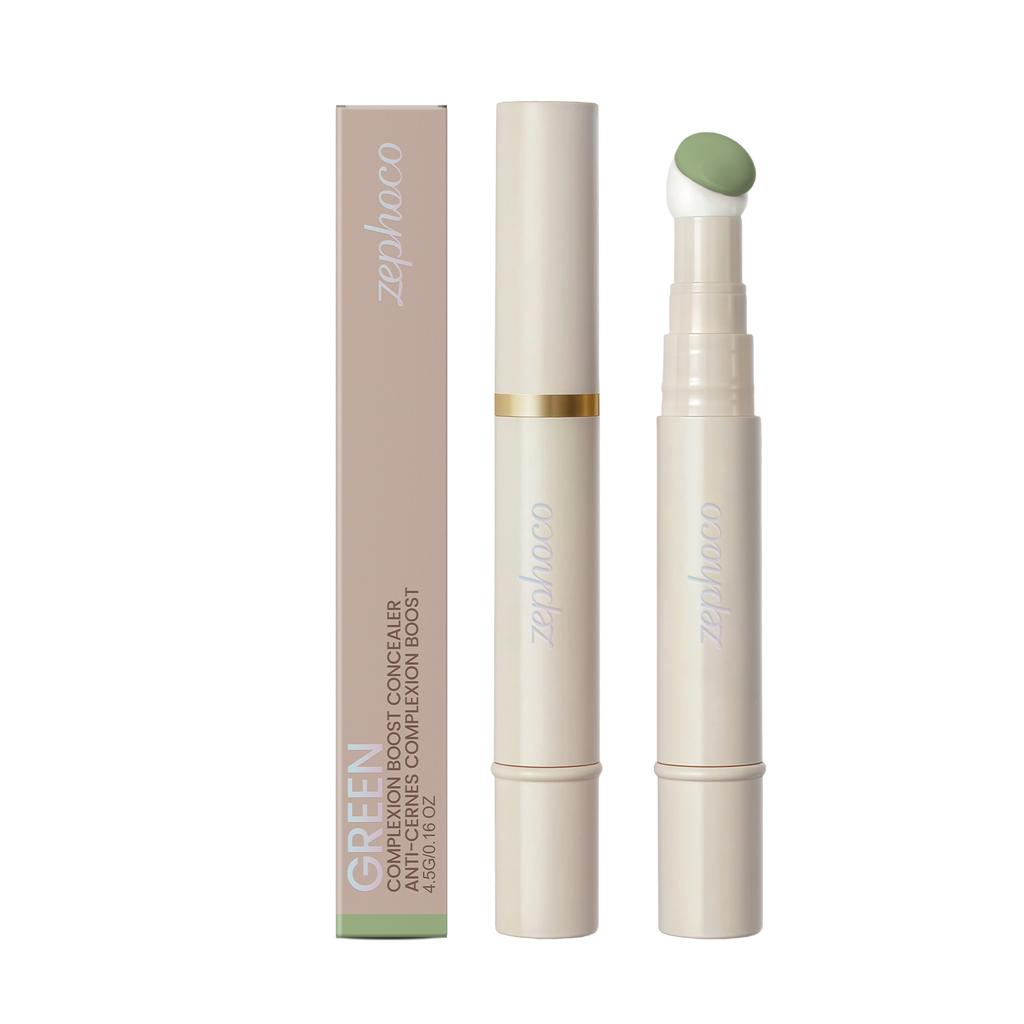 Korekční pero na barevné korekce zelené Lehký a přilnavý k pleti, sjednocuje tón pleti a vytváří přirozený a bezchybný základní make-up